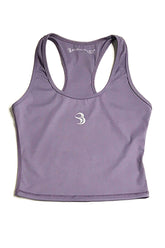 GRACE Crop Racerback - Lavender