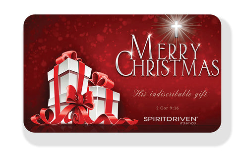 SPIRITDRIVEN® Gift Card Indescribable Gift