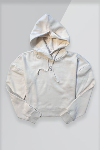 SPIRITDRIVEN® Crop Hoodie, Creme