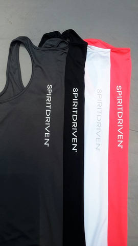 SD STRONG™ Women's DriWick™ Racerback (Grey Logos)