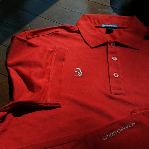 SPIRITDRIVEN® Men's ProPerformance™ Fine Pique Polo