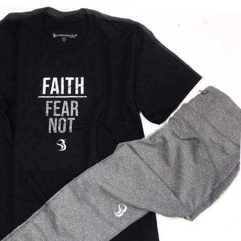 Faith | Fear Not SPIRITDRIVEN® Shirt Black W