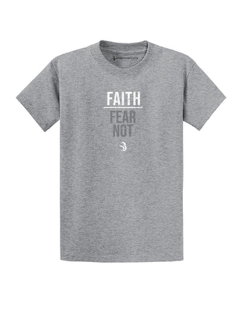 Faith | Fear Not SPIRITDRIVEN® Shirt Athletic Heather W