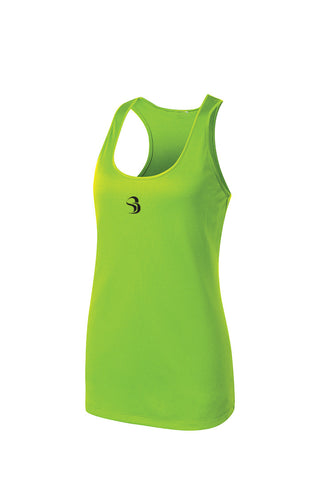 SD STRONG™ Women's DriWick™ Racerback (Black Logos)