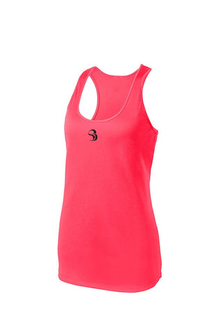 SD STRONG™ Women's DriWick™ Racerback (Black Logos)