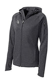 ProSport™ Premium Women's Hooded Full Zip Gray