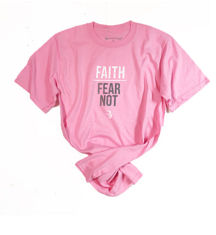 Faith | Fear Not SPIRITDRIVEN® Shirt Pink W
