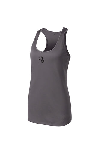SD STRONG™ Women's DriWick™ Racerback (Black Logos)