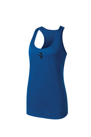 SD STRONG™ Women's DriWick™ Racerback (Black Logos)