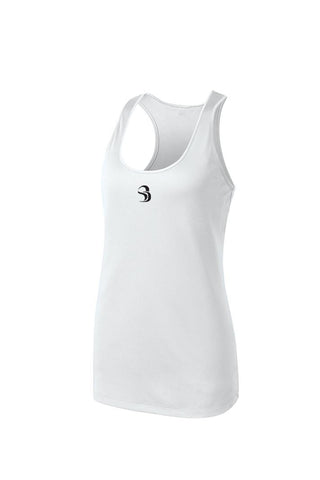 SD STRONG™ Women's DriWick™ Racerback (Black Logos)